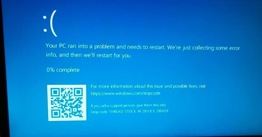 Windows 10 Pin Error
